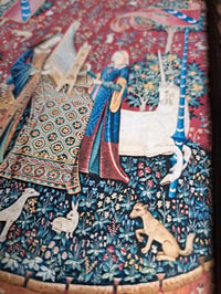 Image 5 of Medieval Lady and Unicorn Framed Wall Art