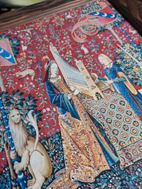 Image 2 of Medieval Lady and Unicorn Framed Wall Art