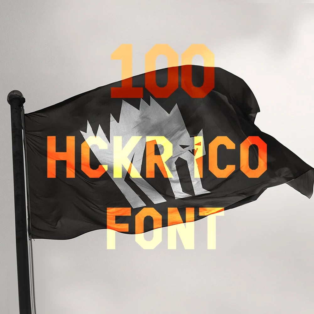 Image of Icone Rebelle Fonte (100 icones)