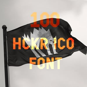 Image of Icone Rebelle Fonte (100 icones)