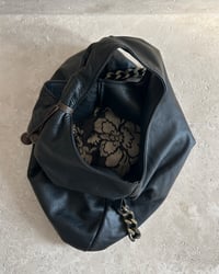 Image 9 of LEATHER BEAD AND CHAIN BAG