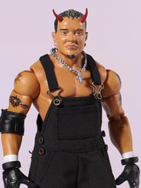 Image 5 of IN STOCK - Final WCW Filthy Animals Rey Mysterio jr Mattel Elite Custom