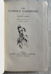 Image 1 of The Curious Gardener by Jason Hill