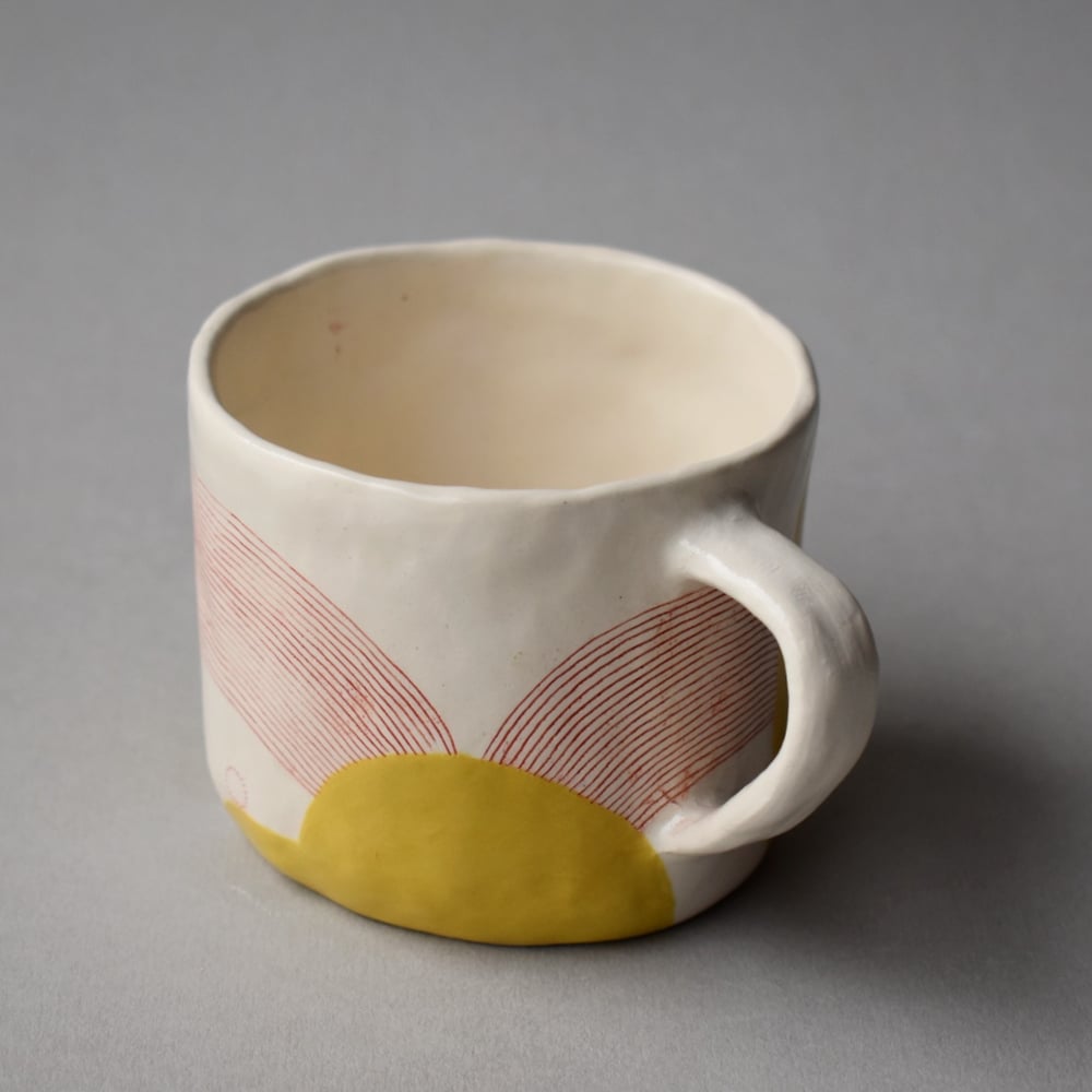 Image of Yellow Cloud Mug