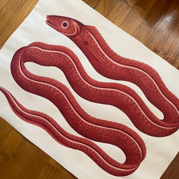 Image of Print “Pez largo”