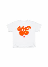 CHERRY T-SHIRT WHITE