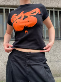 Image 2 of CHERRY BABY T-SHIRT BLACK