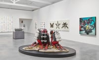 Image 8 of Invader, Hirst, Fairey Triple Trouble