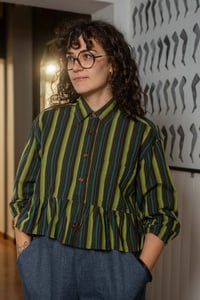 Image 1 of Mari Stripes green