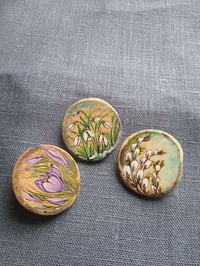 Image 1 of Painted Wooden Circle