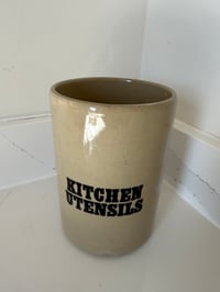 Image 1 of Pearson  Kitchen Utensils Stoneware Jar
