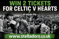 2 tickets for Celtic v Hearts 12526