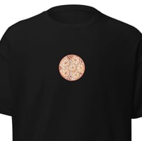 Image 2 of Momo Chest Print Tshirt Black/White