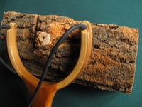 Image 3 of Handmade Mahogany, Ash & Birch bark catapult