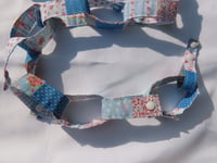 Image 3 of  Ditsy floral patchwork - Blue