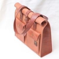 Image 5 of STUDIO LINE Midi Roll Top Work Tote in light brown