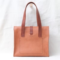 Image 3 of STUDIO LINE Midi Roll Top Work Tote in light brown