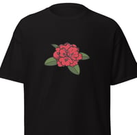 Image 2 of Flower Chest Printed Tshirt Black/White