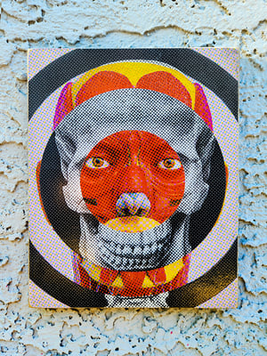 Image of Skull  - One of A Kind Art Piece