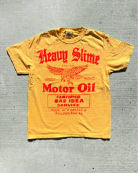 MOTOR OIL YELLOW TEE