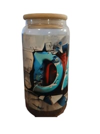 Image 5 of Dad Glass Tumbler - Choose your Color PERFECT For Father's Day