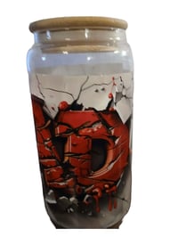 Image 2 of Dad Glass Tumbler - Choose your Color PERFECT For Father's Day
