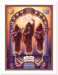 Image 1 of AVTT/PTTN Gig poster May 8 at The Masonic