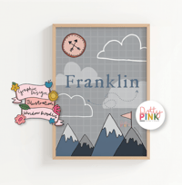 Image 3 of Personalised Adventure Name Print