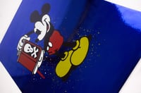 Image 3 of mouse - foil blue
