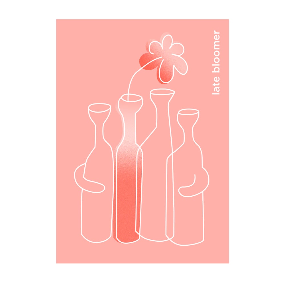 Image of LATE BLOOMER POSTCARD SET