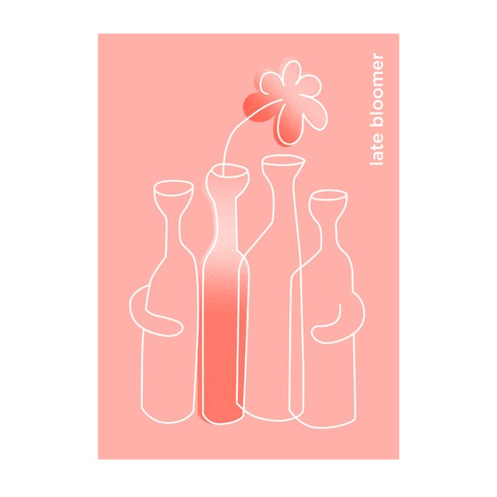 Image of LATE BLOOMER POSTCARD SET