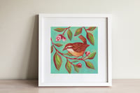Image 1 of Carolina Wren Print