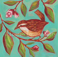 Image 2 of Carolina Wren Print