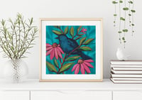 Image 3 of Catbird Print