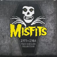 Image 2 of MISFITS – "1977-1984 The Singles Collection" Lp (LIME TRANSLUCENT VINYL)
