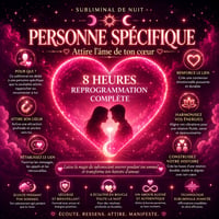 Image 1 of SUBLIMINAL DE NUIT - PERSONNE SPÉCIFIQUE - TOTALE REPROGRAMMATION DE L'ESPRIT.