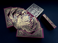 Image 2 of Asura Deluxe Red Playing Cards