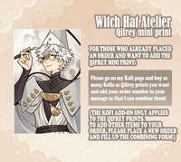Qifrey Mini Print ✦ Witch Hat Atelier