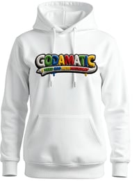 Image 1 of Multi Color Godamatic Hoodie (Fuzzy)