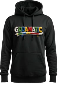 Image 2 of Multi Color Godamatic Hoodie (Fuzzy)