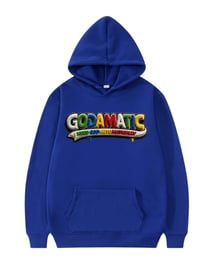 Image 3 of Multi Color Godamatic Hoodie (Fuzzy)