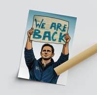 Image 3 of WE ARE BACK - A3 Poster