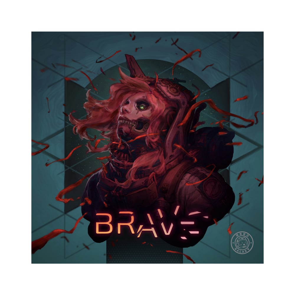 Image of Brave (Alive and Dead versions) ART PRINT