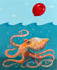 Octopus Red Balloon II
