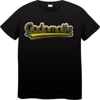 Image 1 of Green, Blue Retro Godamatic Tee