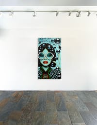 Image 3 of "Bubbly Blue" by Anja Van Herle