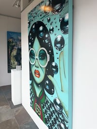 Image 4 of "Bubbly Blue" by Anja Van Herle