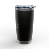 Image 4 of Drag Racing Heartbeat Engraved 20oz Tumbler 