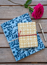 Image 1 of Notebook in Two Tone + Gold Star
