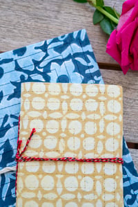 Image 2 of Notebook in Two Tone + Gold Star